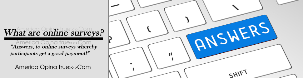 Answer about online paid surveys.